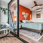 Plant Filled Apartment In Versalles