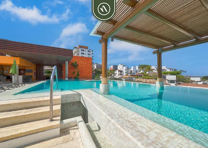 Studio In Romantic Zone - Rooftop Pool - King Bed