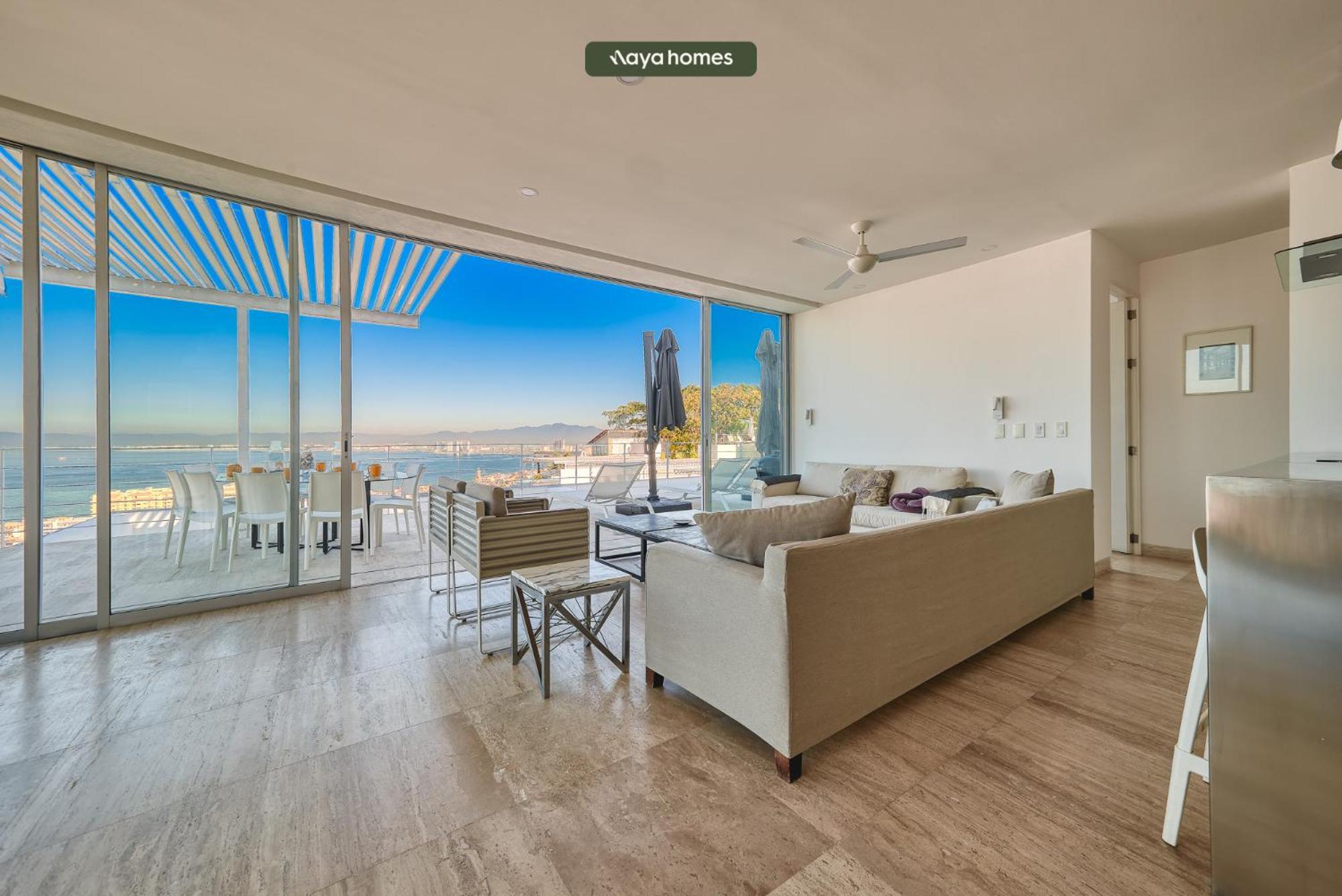 Breathtaking 3br W/ Private Jacuzzi - Pool * Puerto Vallarta