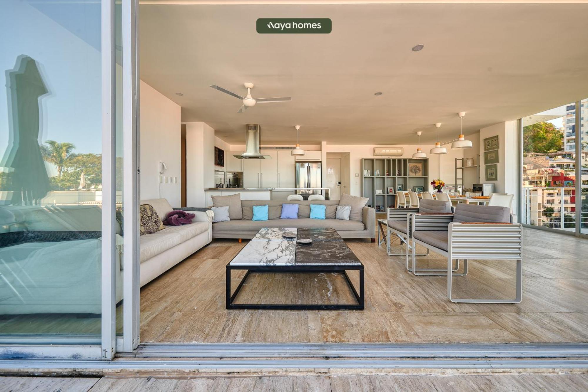 Apartment Breathtaking 3br W/ Private Jacuzzi - Pool Puerto Vallarta