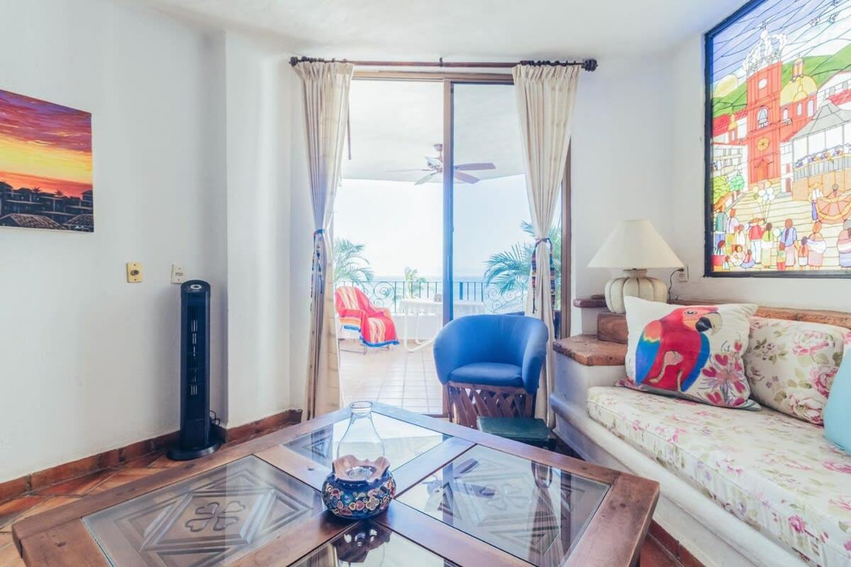 Ocean View 2br Condo-balcony-beach-pool Apartment Puerto Vallarta