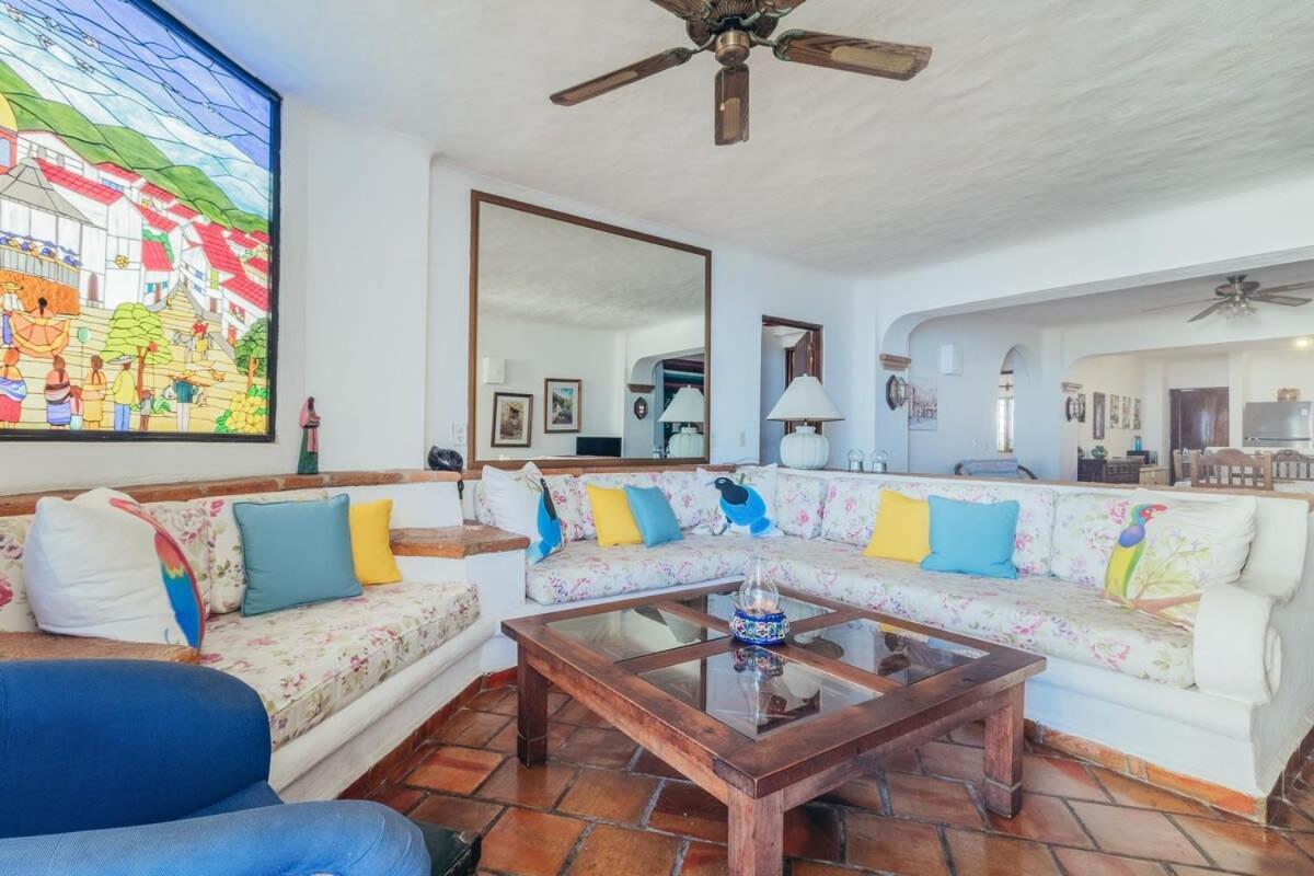 Ocean View 2br Condo-balcony-beach-pool * Puerto Vallarta