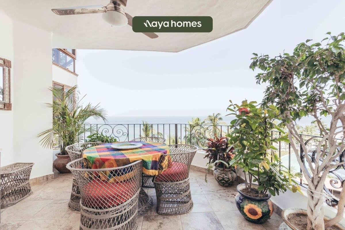 Ocean View 2br Condo-balcony-beach-pool