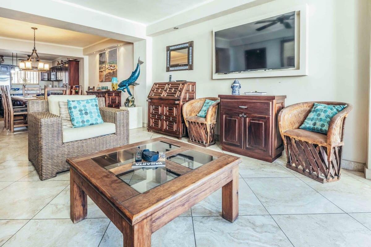 Apartment Ocean View 2br Condo-balcony-beach-pool Puerto Vallarta