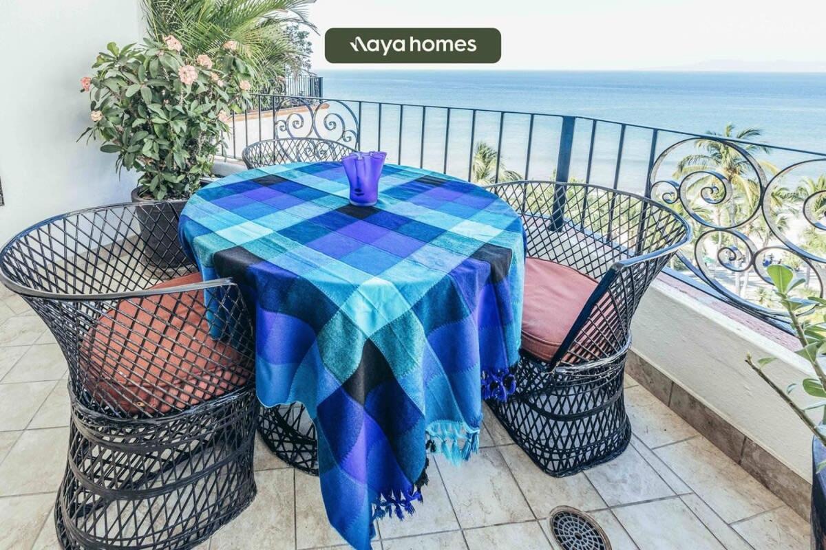 Ocean View 2br Condo-balcony-beach-pool * Puerto Vallarta