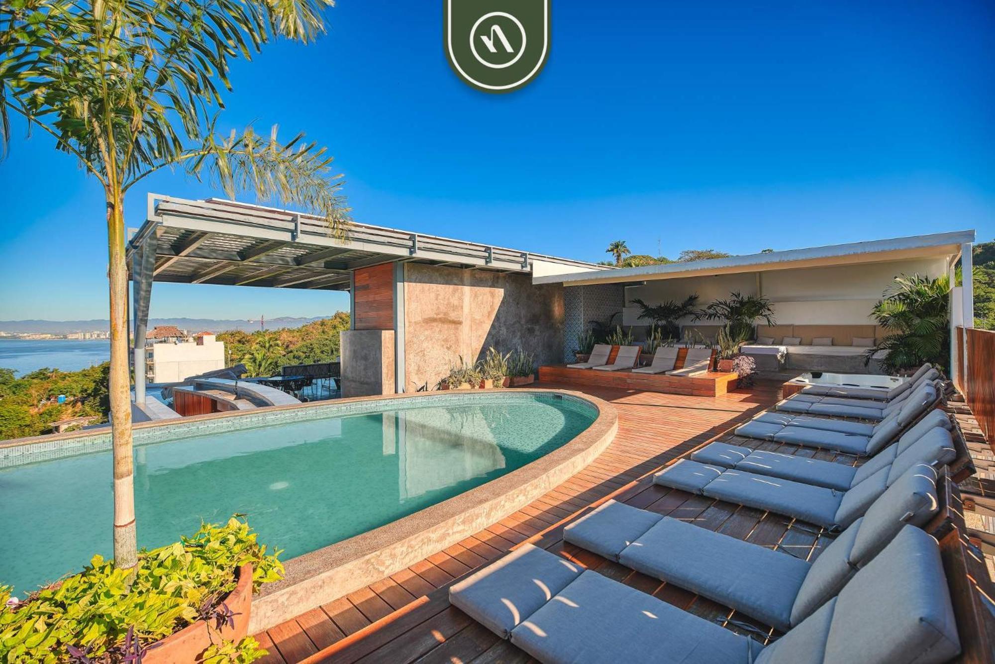Apartment Ecofriendly 2br - Private Jacuzzi - Rooftop Puerto Vallarta