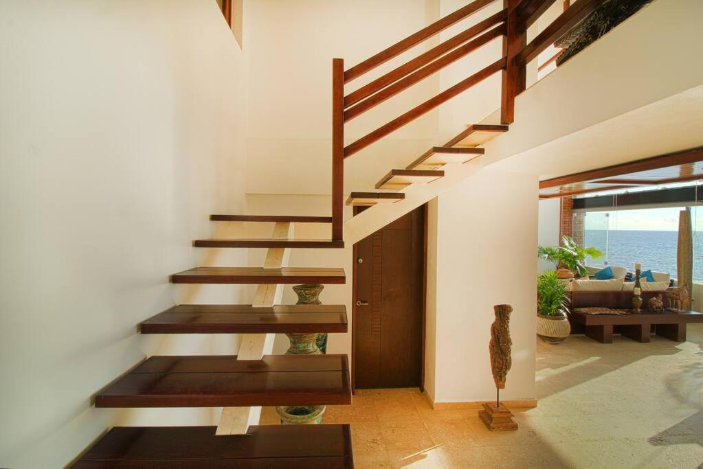 Two-story Beachfront Oasis Apartment