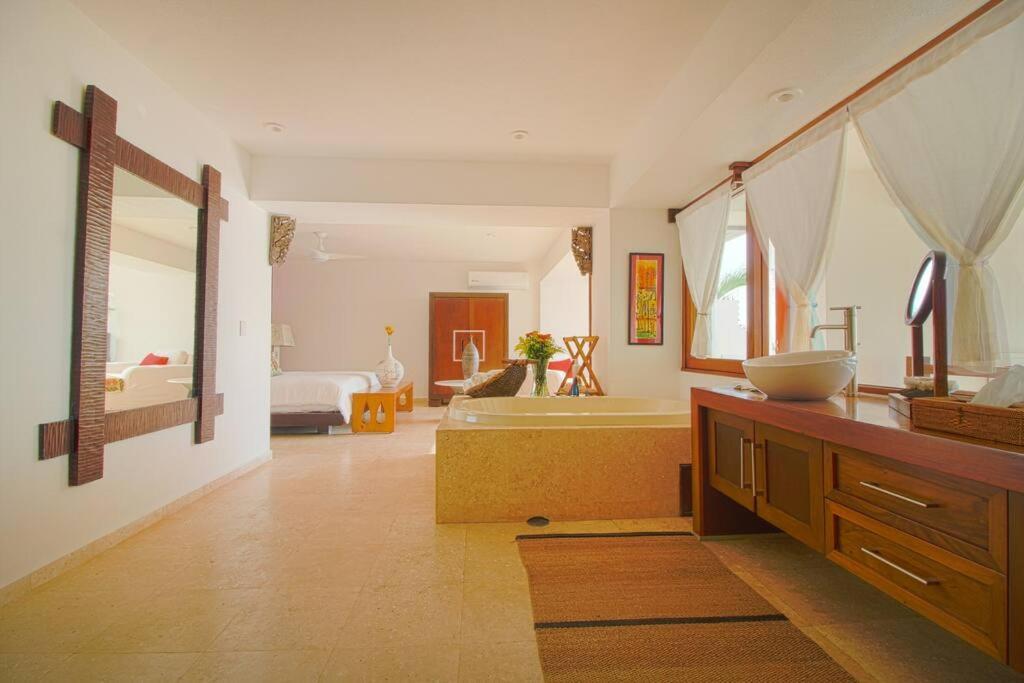 Two-story Beachfront Oasis Puerto Vallarta