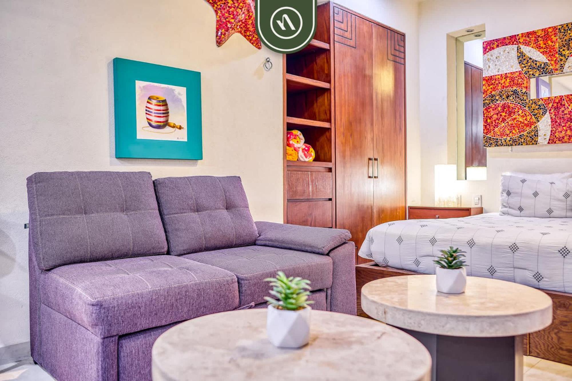 Apartment In Romantic Zone - Rooftop Pool - King Bed Puerto Vallarta