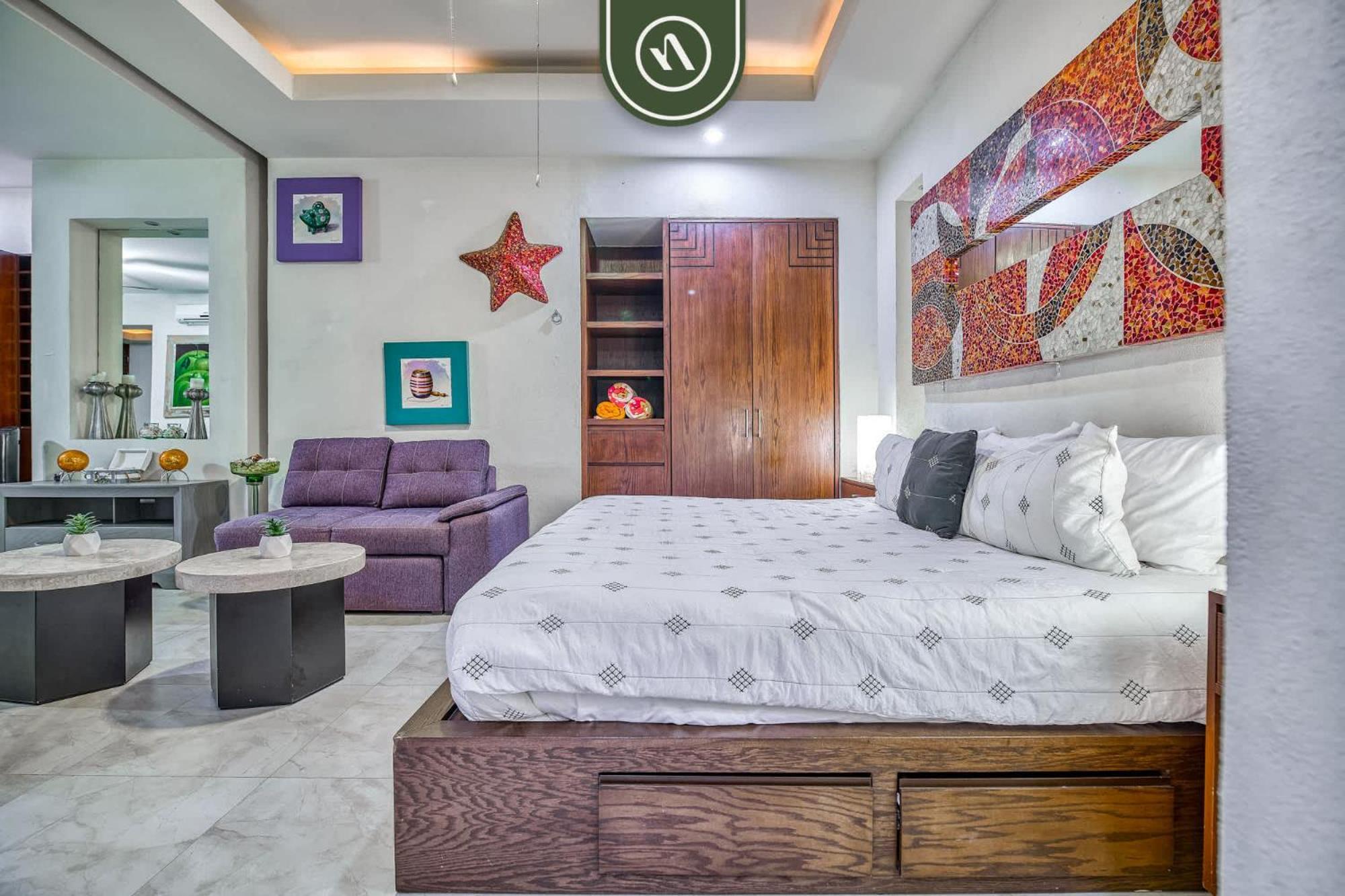 Apartment In Romantic Zone - Rooftop Pool - King Bed Puerto Vallarta