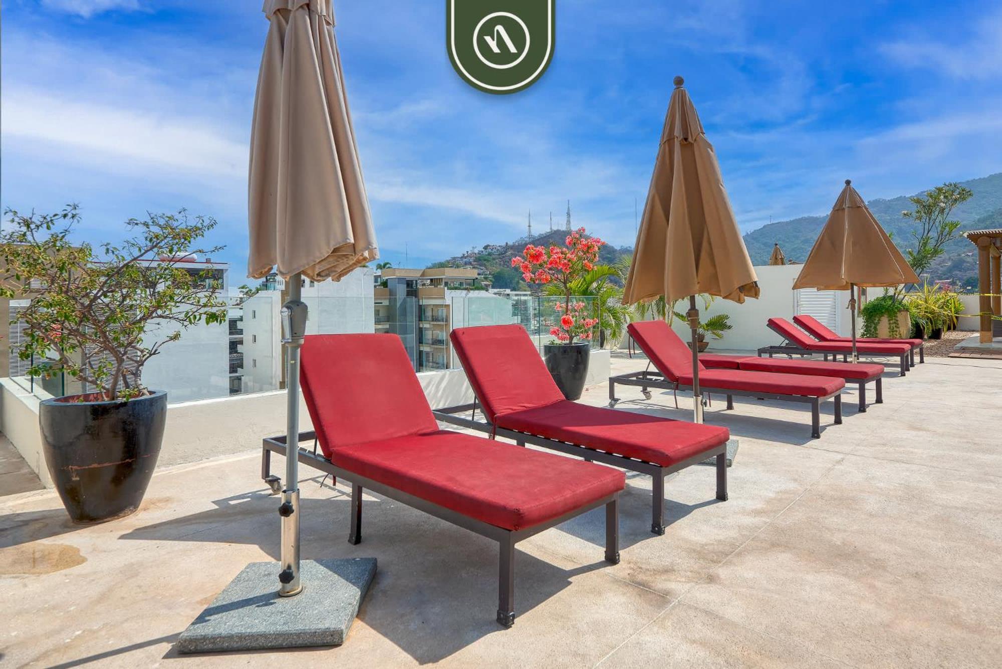 In Romantic Zone - Rooftop Pool - King Bed Puerto Vallarta