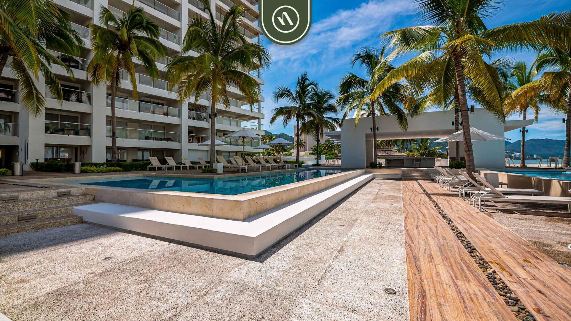 Apartment Oceanview - King Bed - Pools - Beachclub *