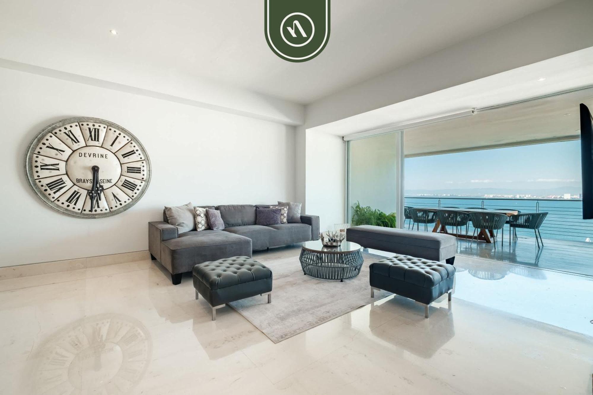 Oceanview 3 Bedroom Penthouse With Private Terrace - Bbq * Puerto Vallarta