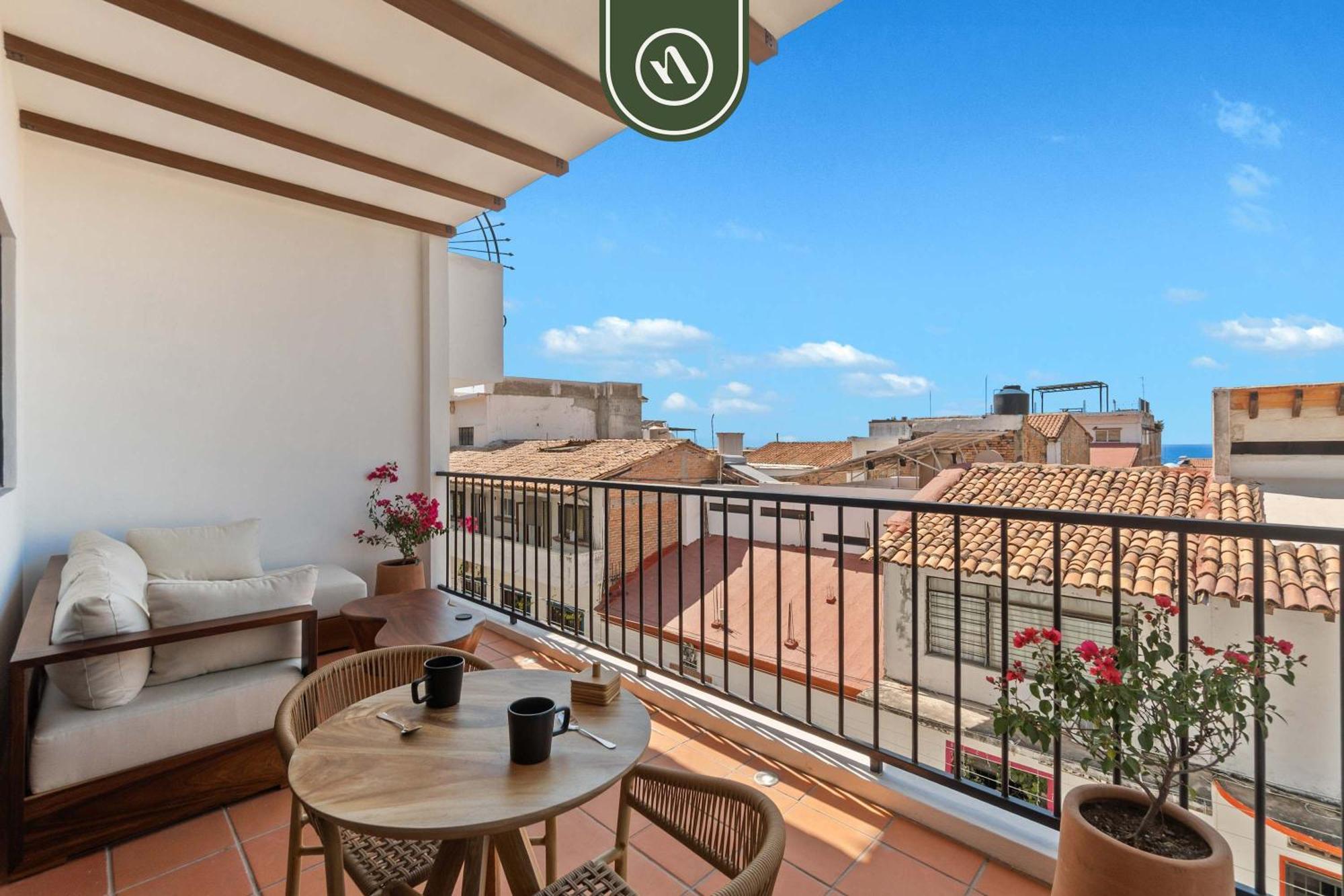 Luxury 2 Bedroom - Downtown - Pool - Sunset In Terrace Apartment Puerto Vallarta