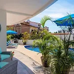 Stylish Poolside Condo With Sea Views Apple Tv