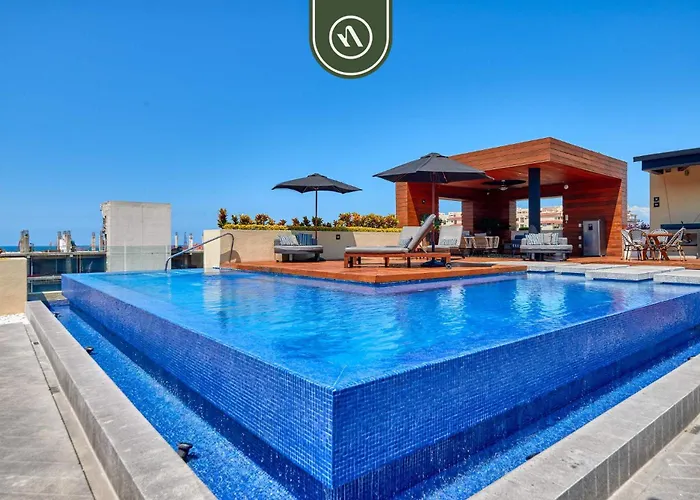 Great 2Br Condo With Rooftop Pool - Romantic Zone