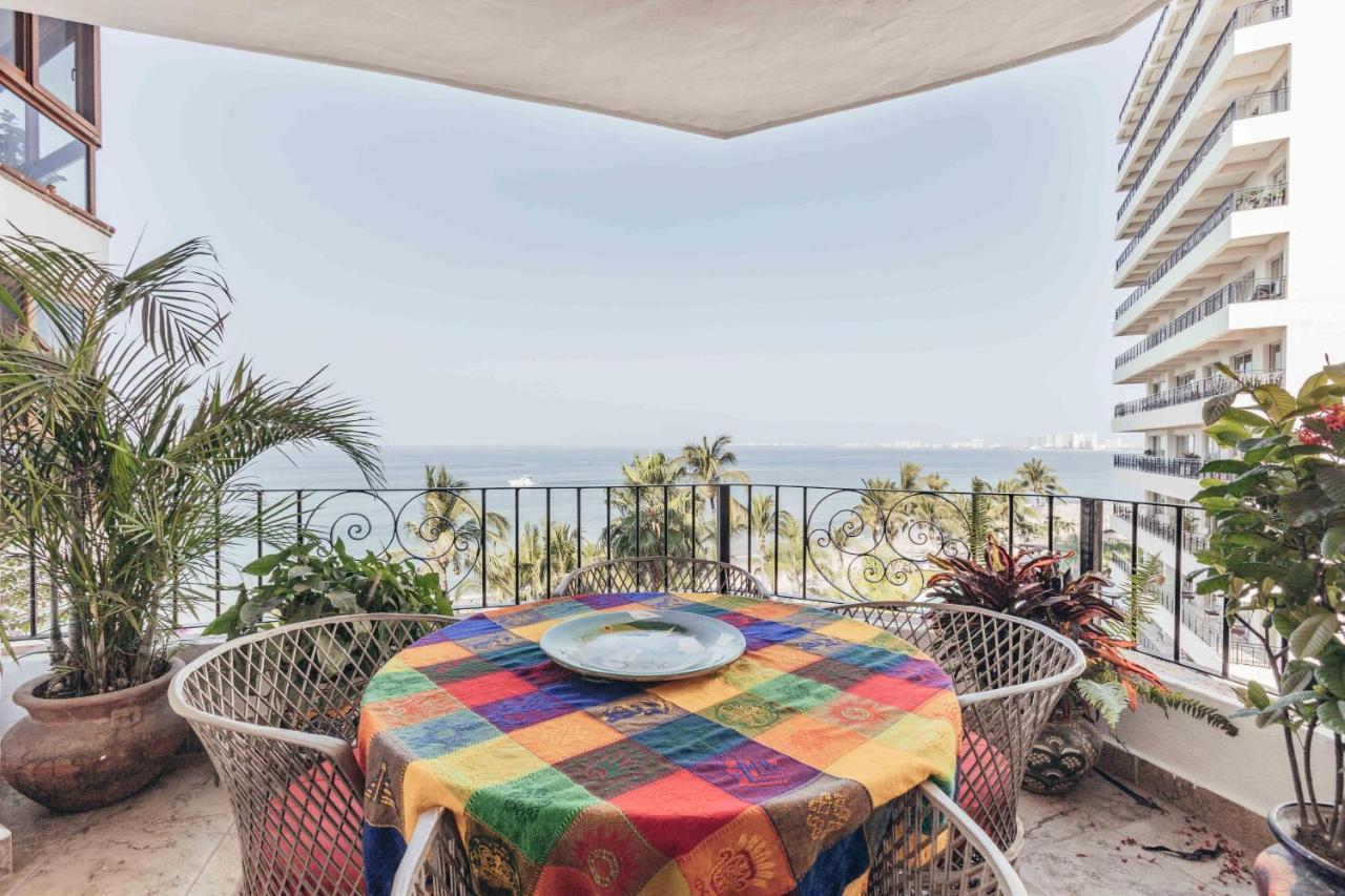 Apartment Ocean View 2br Condo-balcony-beach-pool Puerto Vallarta