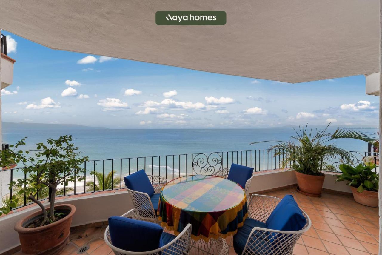 Ocean View 2br Condo-balcony-beach-pool Puerto Vallarta