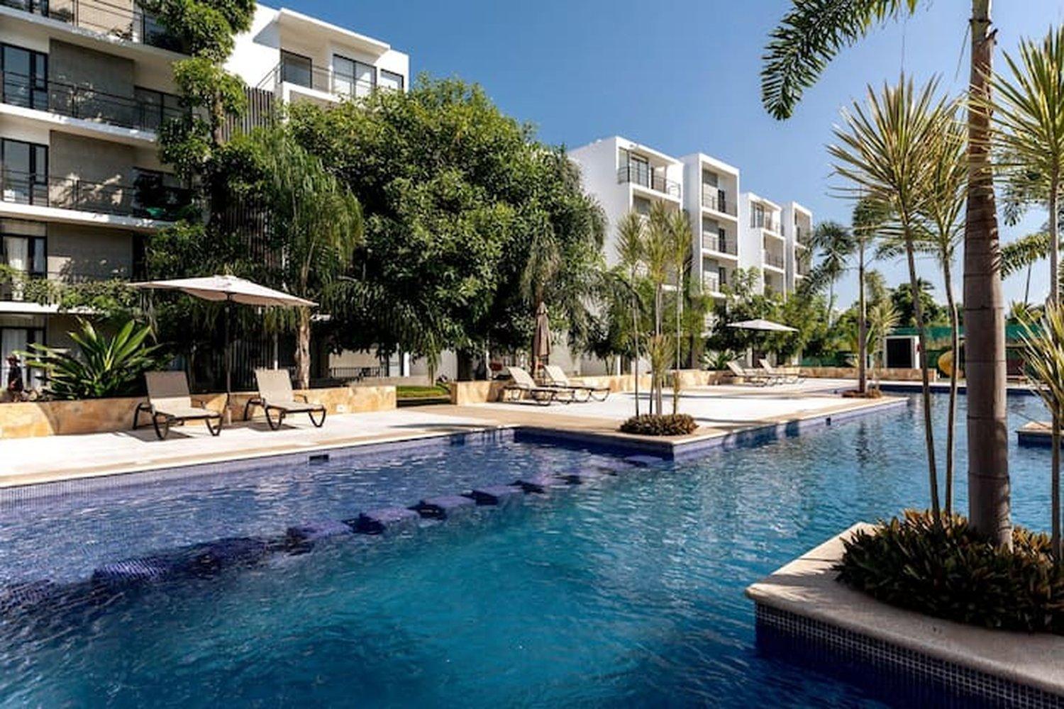 Apartment Residencial Bambu Pool Beach 10 Mins Near Town *