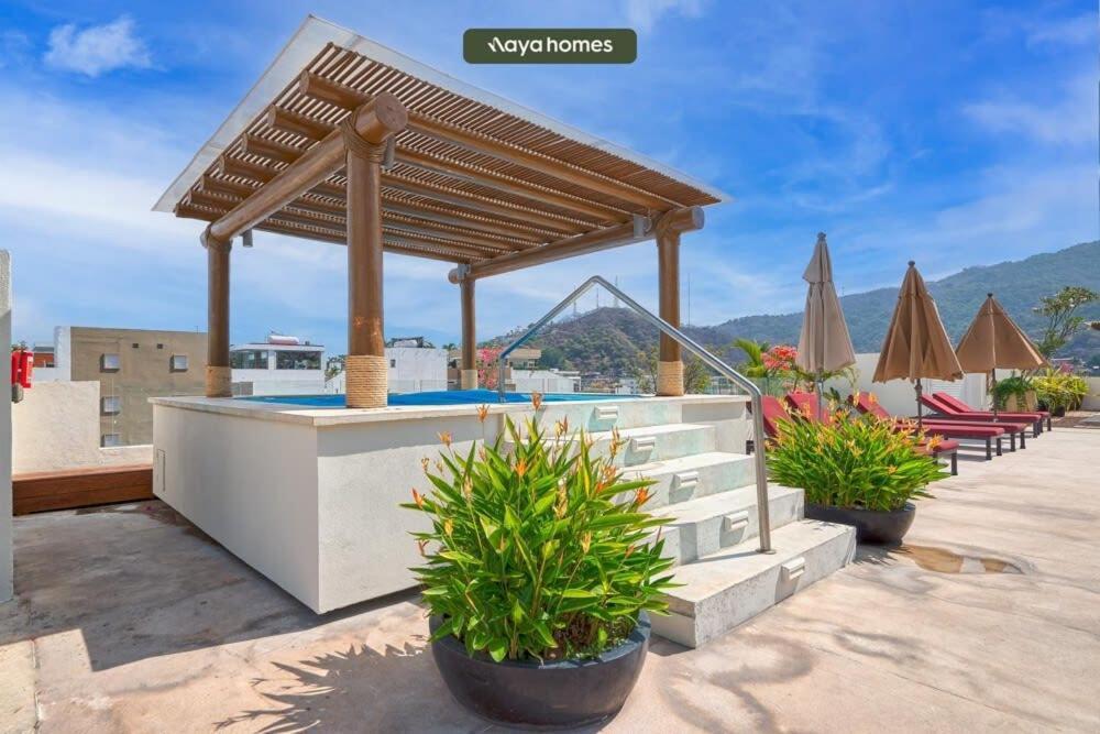 V399 Amazing 1br With Rooftop Pool In Zona Romantica Apartment *
