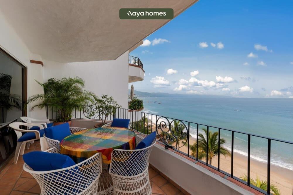 Apartment Ocean View 2br Condo-balcony-beach-pool Puerto Vallarta