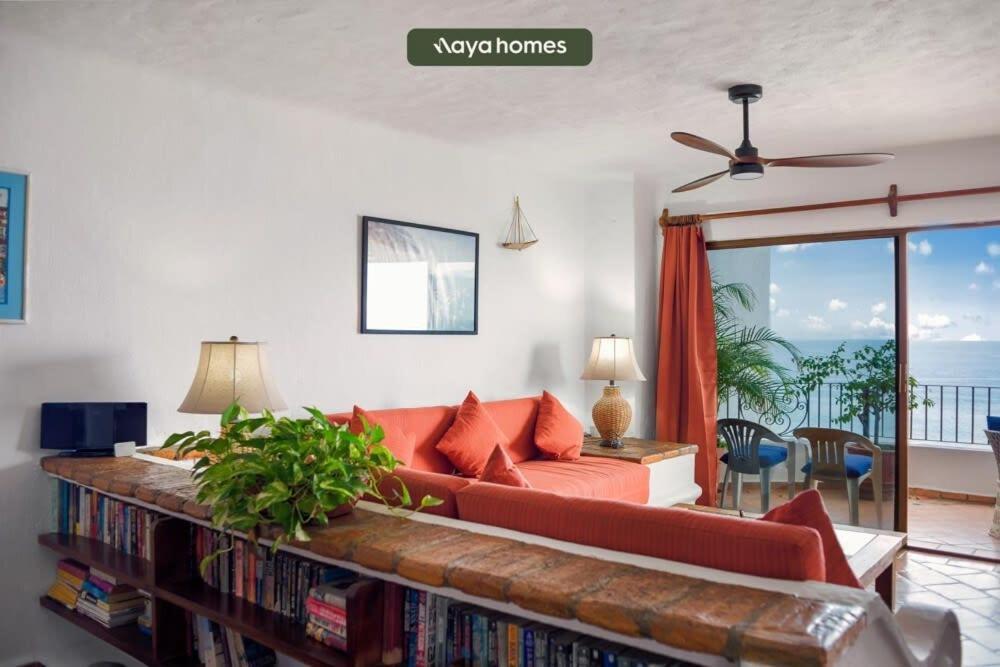Ocean View 2br Condo-balcony-beach-pool Apartment Puerto Vallarta