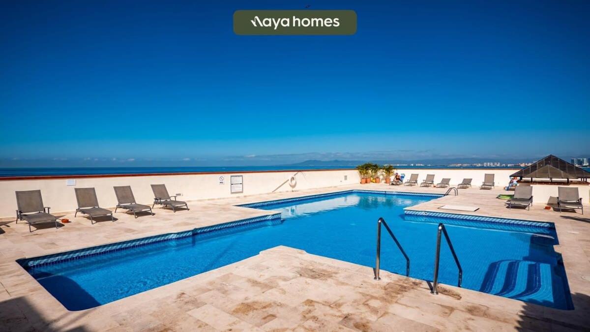 Apartment Ocean View 2br Condo-balcony-beach-pool Puerto Vallarta