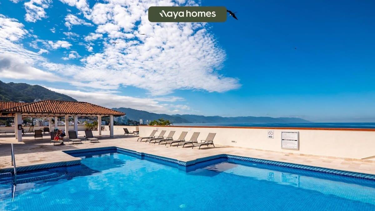 Ocean View 2br Condo-balcony-beach-pool Apartment Puerto Vallarta