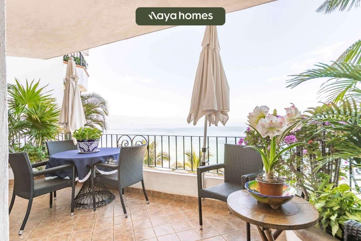Ocean View 2br Condo-balcony-beach-pool
