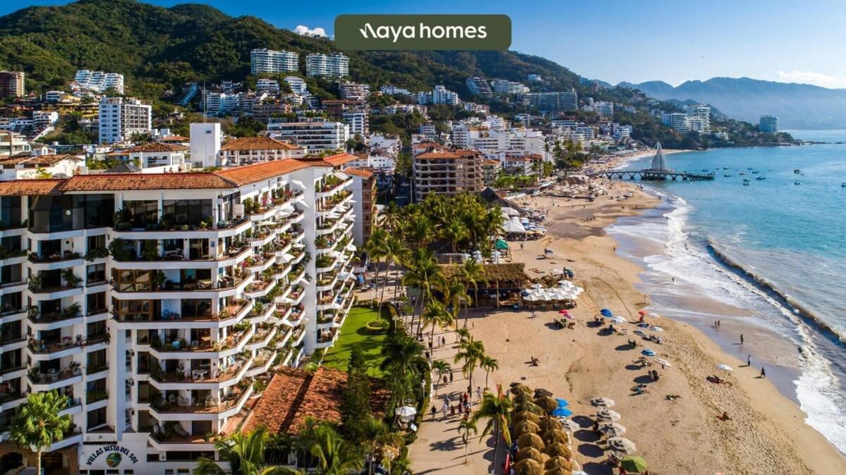 Ocean View 2br Condo-balcony-beach-pool * Puerto Vallarta