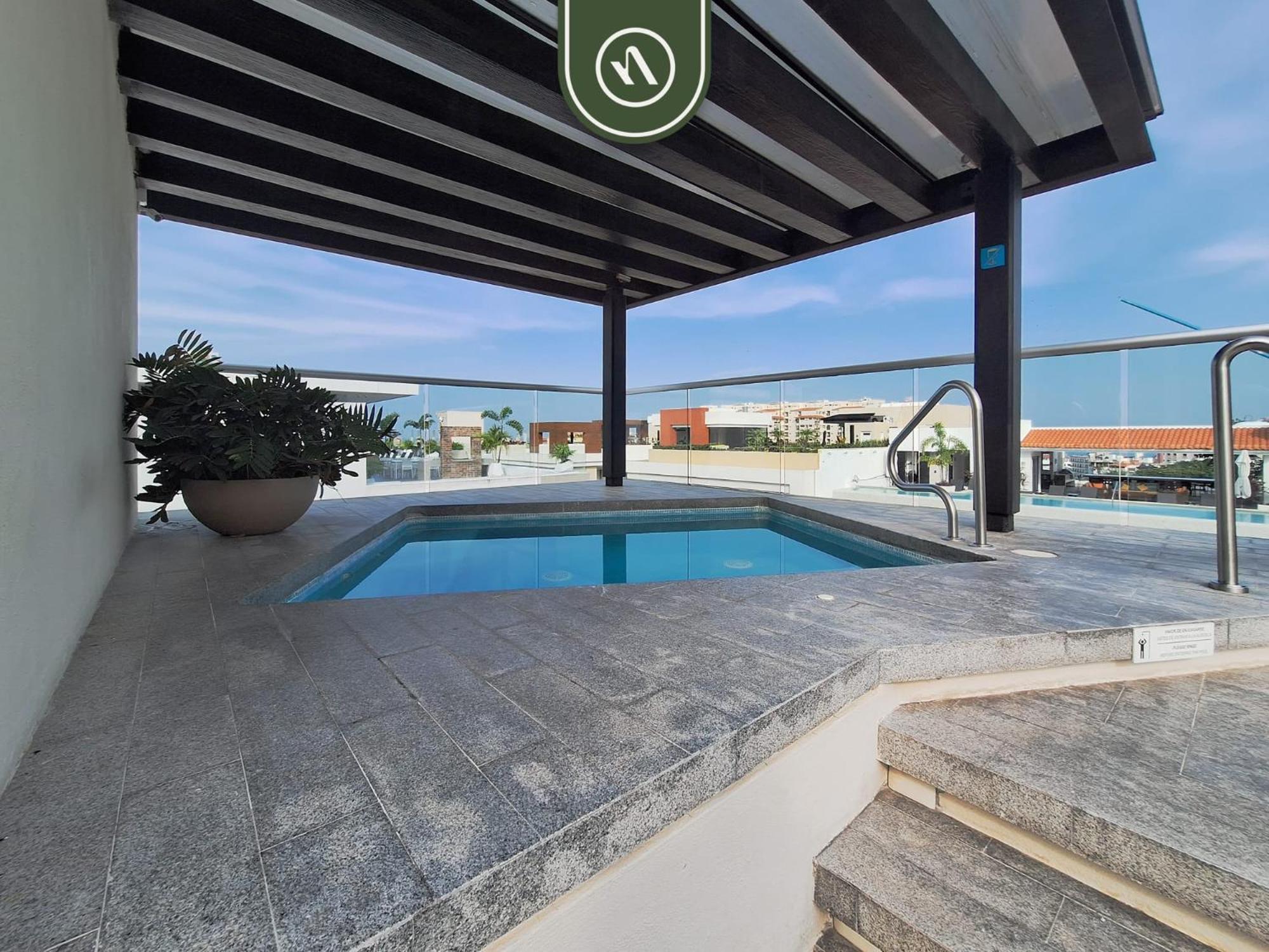 1br With Rooftop Pool - Romantic Zone *
