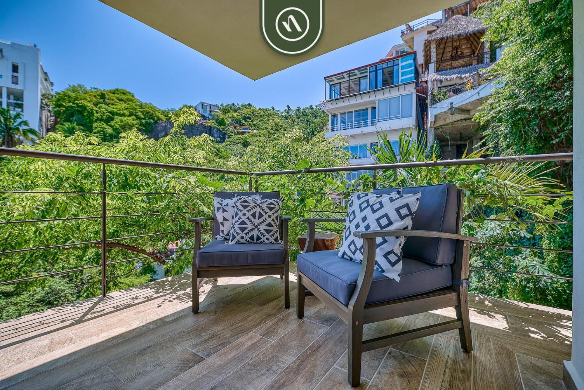 Apartment Mountain Retreat - 2 Bedroom - Oceanview Pool Puerto Vallarta