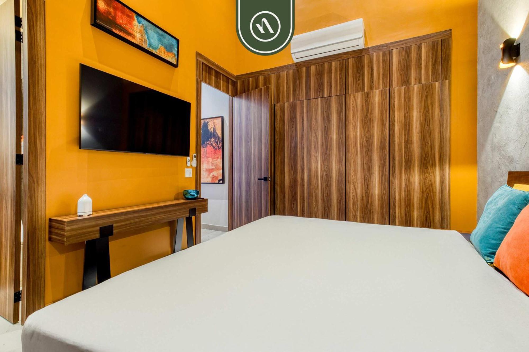 Apartment With Private Balcony - View - Pool