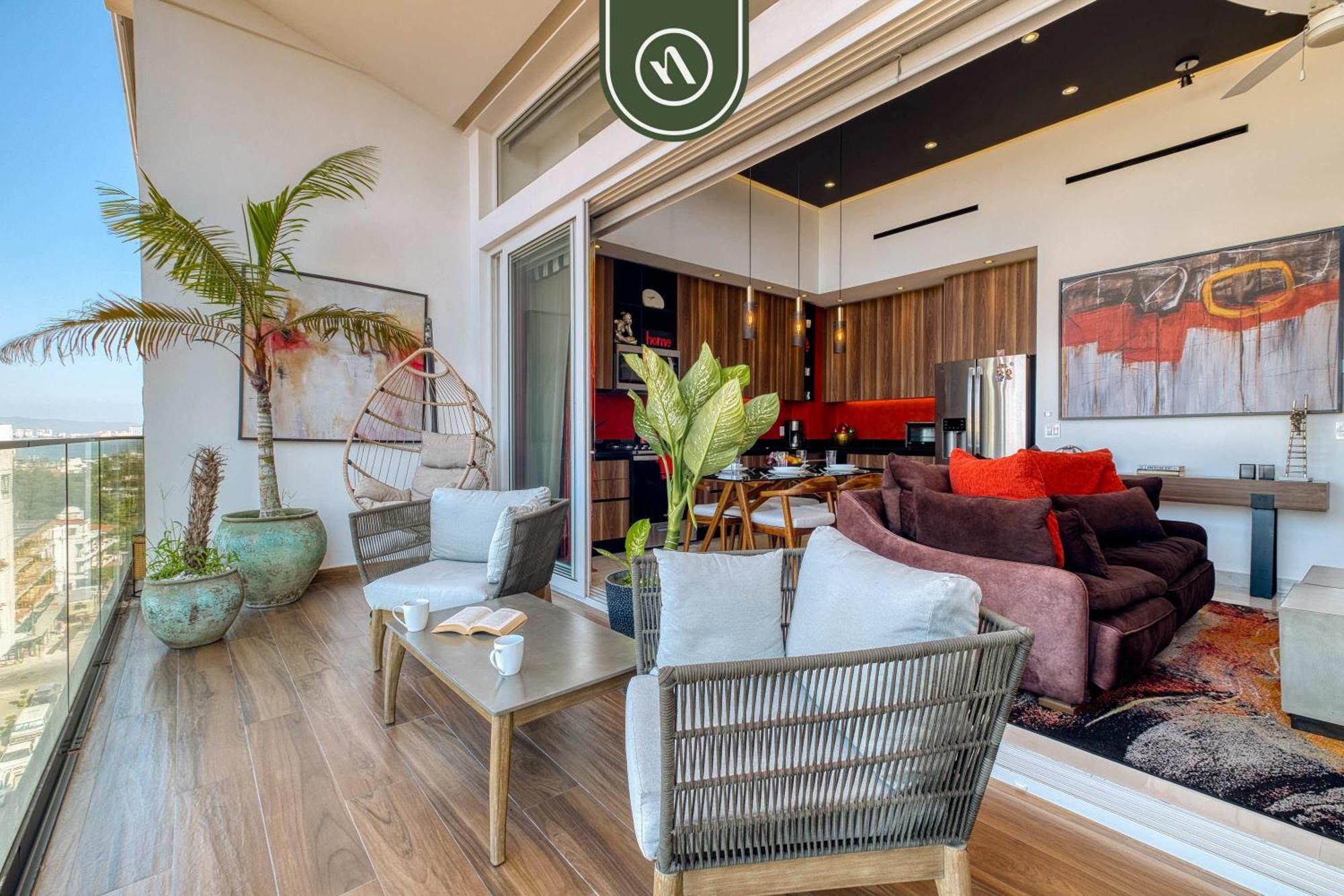 With Private Balcony - View - Pool Apartment
