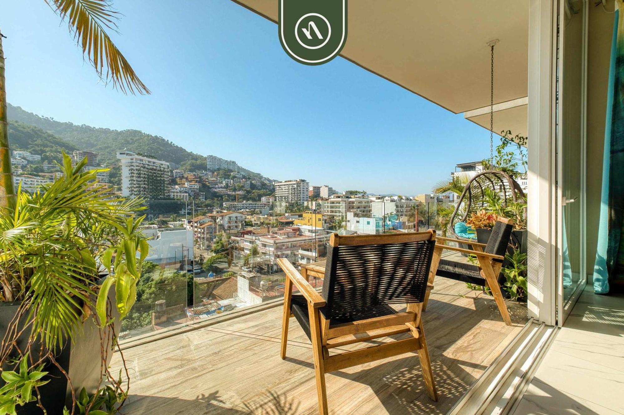 Apartment Amazing With Rooftop Pool - Private Balcony Puerto Vallarta