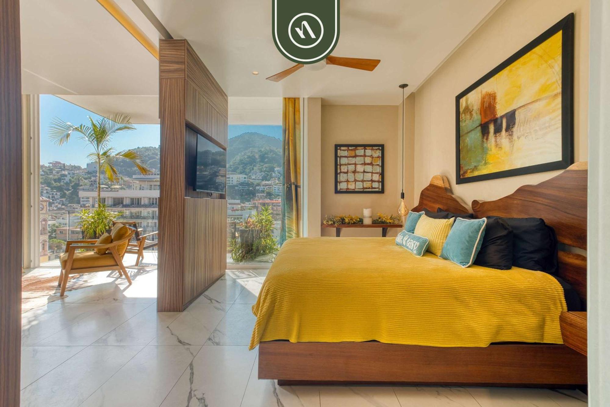 Apartment Amazing With Rooftop Pool - Private Balcony Puerto Vallarta