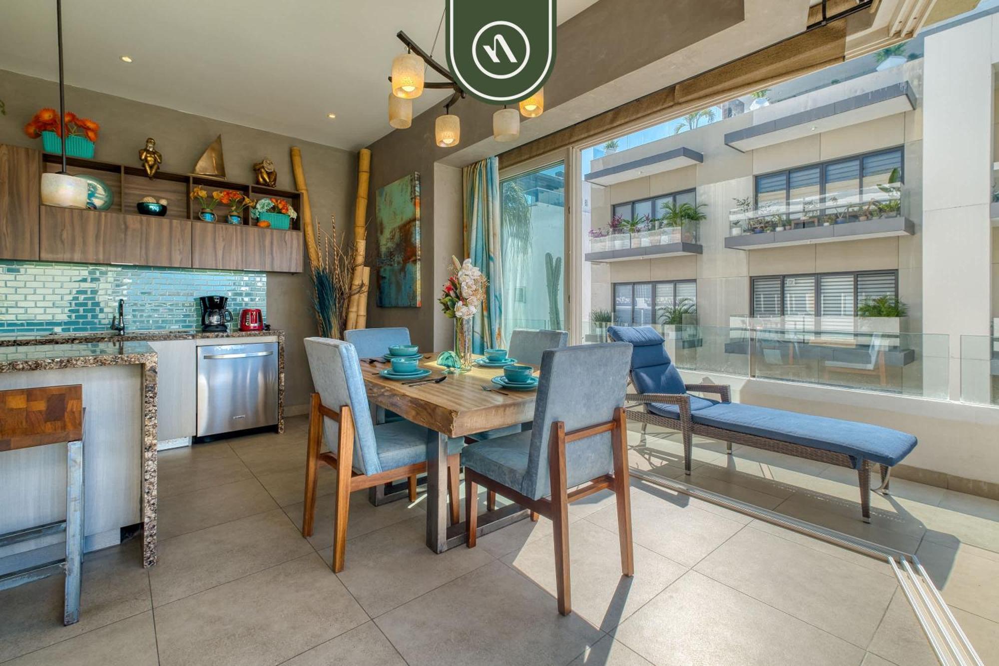 Apartment Great 2br With Rooftop Pool - Romantic Zone *