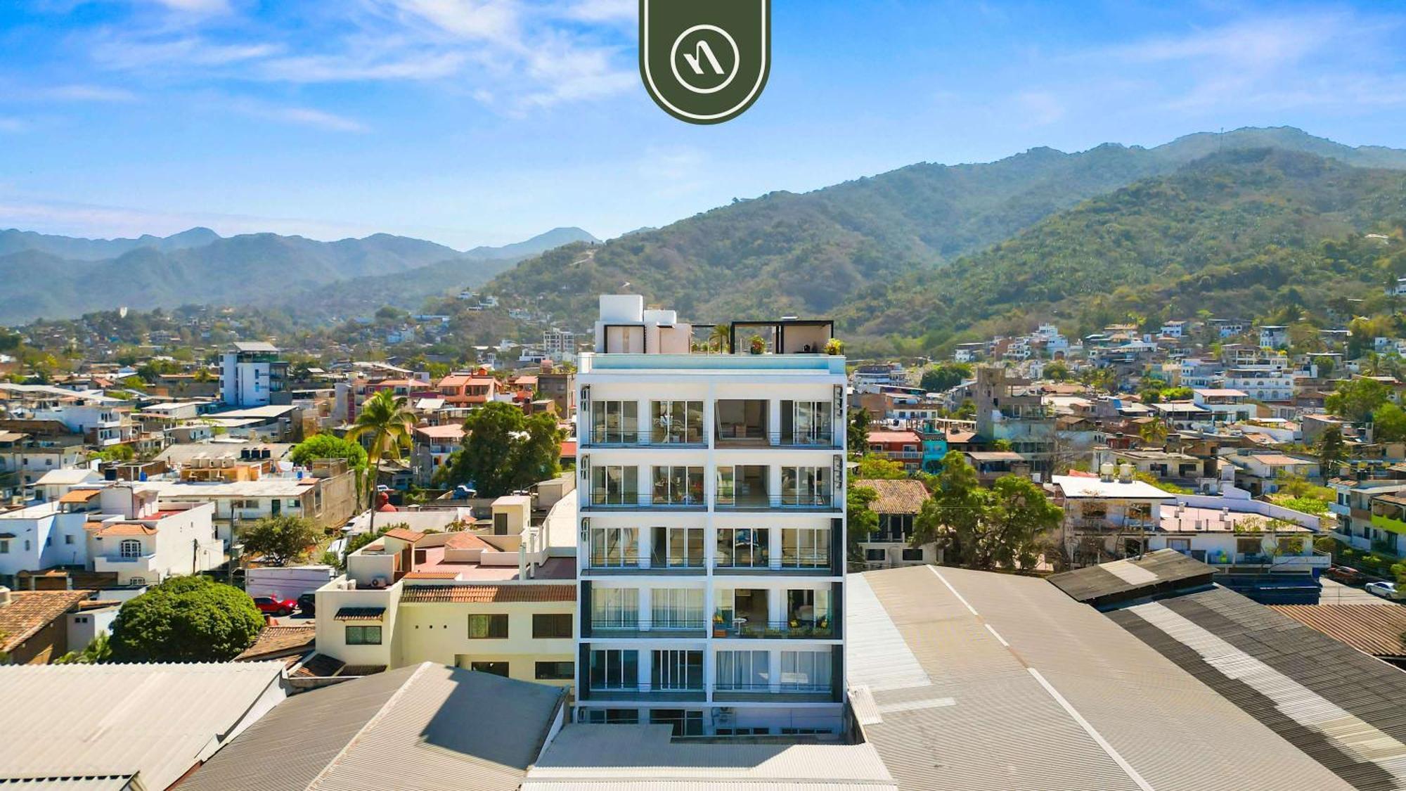 Apartment Boho 2 Bedroom - Dowtown - Rooftop Pool - Jacuzzi Puerto Vallarta
