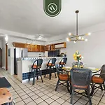 Beachfront Mexican Styled 3 Bedroom Condo In Downtown