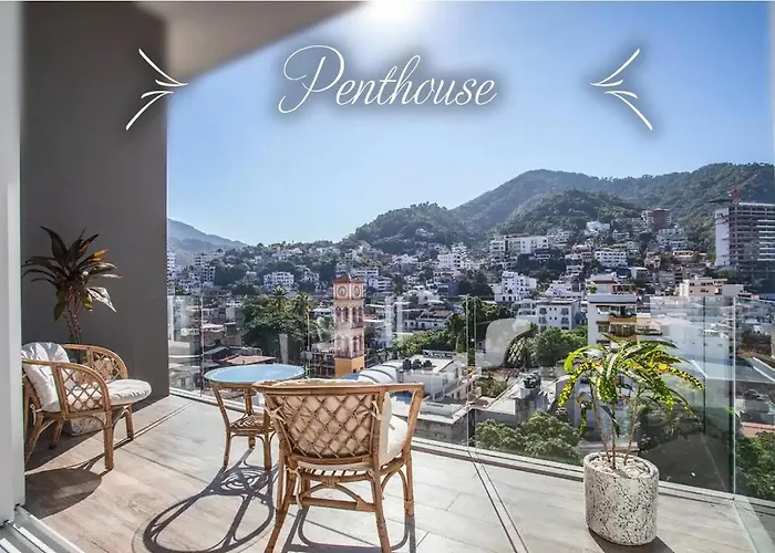 Penthouse Panoramic View To Downtown And Mountains
