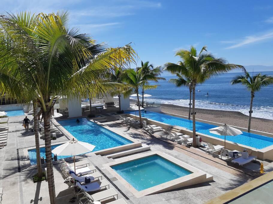 Harbor 12005 Huge Unit 2 Balconies Beachfront By Moikkarentals Puerto Vallarta