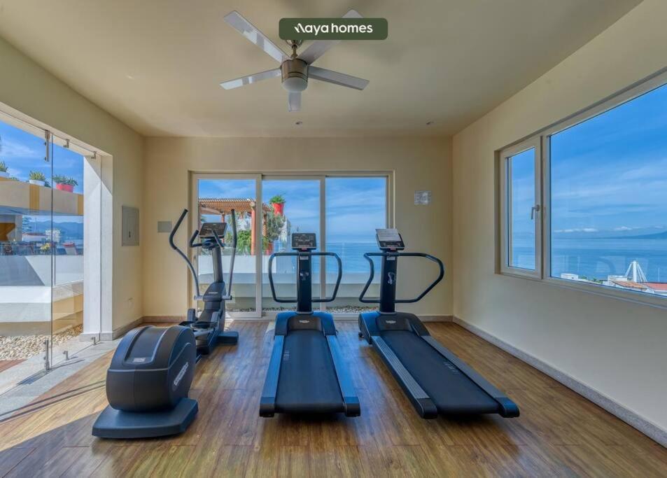 Chic W/rooftop Pool - Ocean View - King Bed Puerto Vallarta
