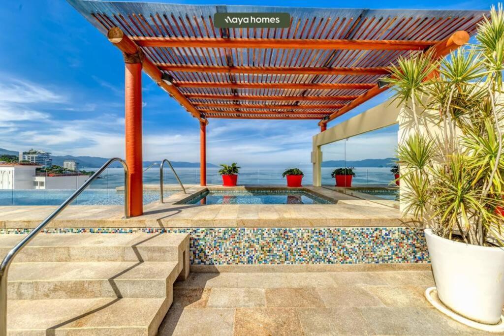 Chic W/rooftop Pool - Ocean View - King Bed * Puerto Vallarta