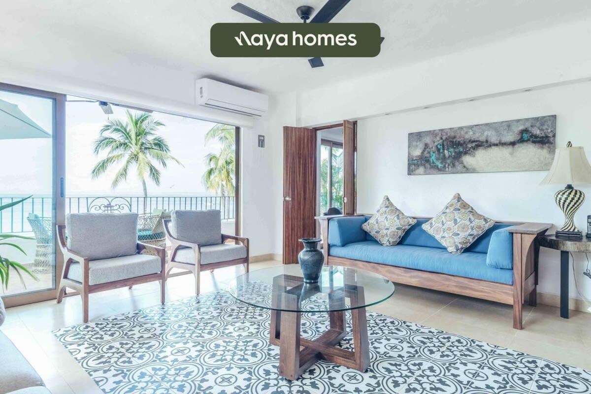 Ocean View 2br Condo-balcony-beach-pool