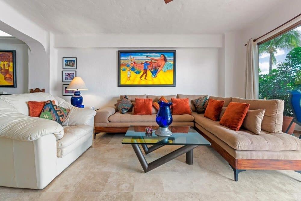 Apartment Ocean View 2br Condo-balcony-beach-pool Puerto Vallarta