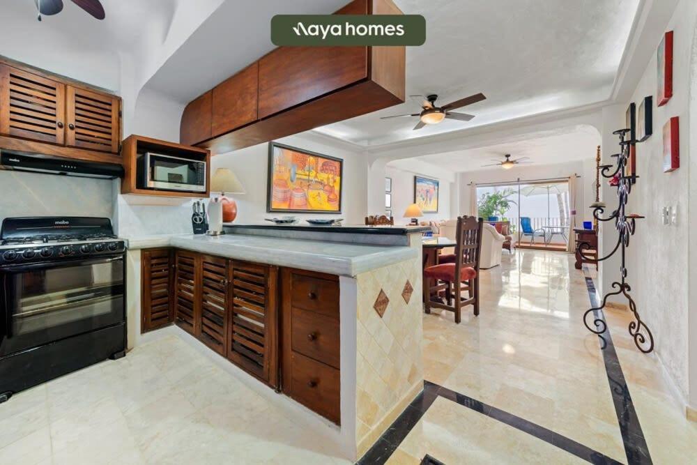 Ocean View 2br Condo-balcony-beach-pool * Puerto Vallarta