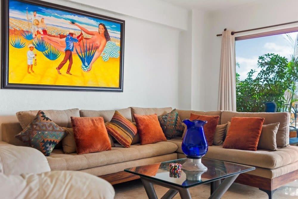 Ocean View 2br Condo-balcony-beach-pool * Puerto Vallarta