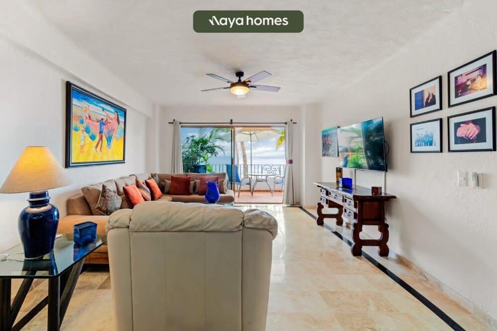 Ocean View 2br Condo-balcony-beach-pool