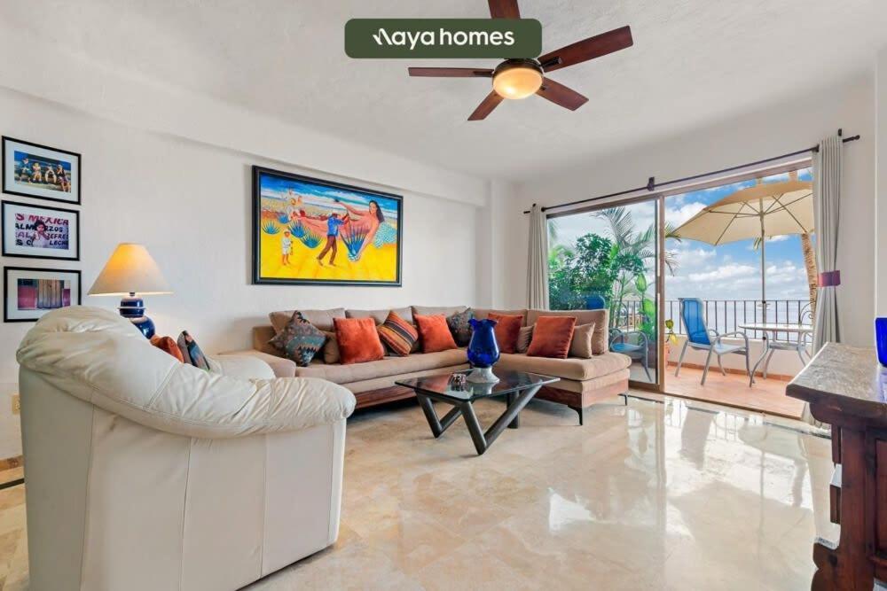Ocean View 2br Condo-balcony-beach-pool Apartment Puerto Vallarta