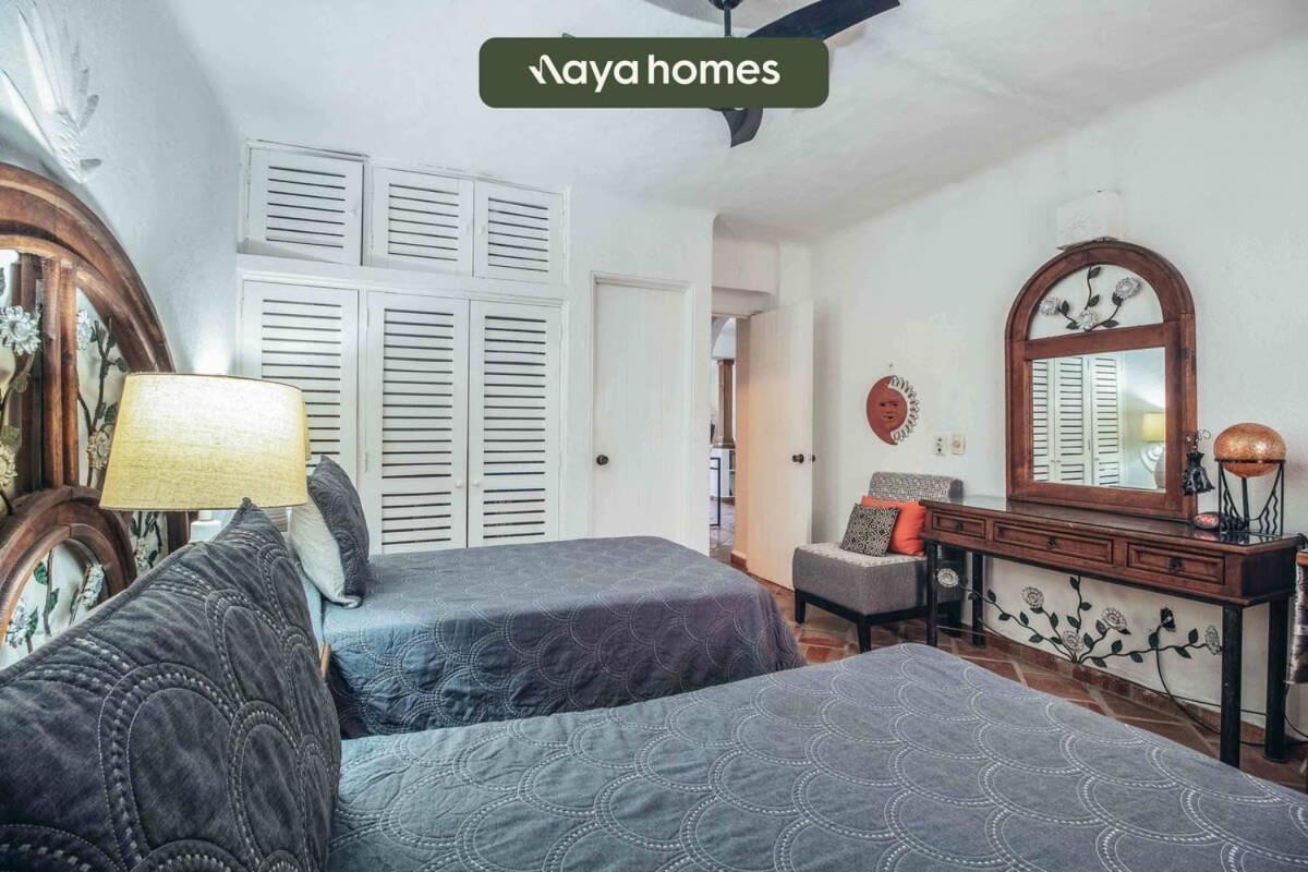 Ocean View 2br Condo-balcony-beach-pool Puerto Vallarta
